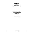 AEG ZDF 301 Owners Manual AEG ZDF 301 Owners Manual