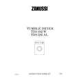 ZANUSSI TDS382AL Owners Manual ZANUSSI TDS382AL Owners Manual