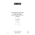 ZANUSSI W802 Owners Manual ZANUSSI W802 Owners Manual