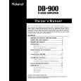 ROLAND DB-900 Owners Manual ROLAND DB-900 Owners Manual