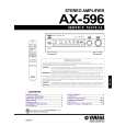 YAMAHA AX596 Service Manual YAMAHA AX596 Service Manual