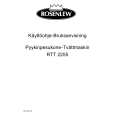 ROSENLEW RTT2255 Owners Manual ROSENLEW RTT2255 Owners Manual