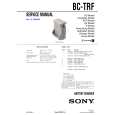 SONY BCTRF Service Manual SONY BCTRF Service Manual