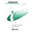 ROSENLEW RW465 Owners Manual ROSENLEW RW465 Owners Manual