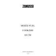 ZANUSSI ZLN66AMS Owners Manual ZANUSSI ZLN66AMS Owners Manual