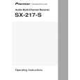 PIONEER SX-217-S/SFLXJ Owners Manual PIONEER SX-217-S/SFLXJ Owners Manual