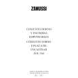 ZANUSSI ZOU544FTX Owners Manual ZANUSSI ZOU544FTX Owners Manual