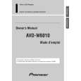 PIONEER AVD-W6010/UC Owners Manual PIONEER AVD-W6010/UC Owners Manual