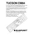 BLAUPUNKT TUCSON CM84 Owners Manual BLAUPUNKT TUCSON CM84 Owners Manual