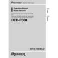 PIONEER DEH-P660/XN/UC Owners Manual PIONEER DEH-P660/XN/UC Owners Manual