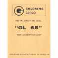 GOLDRING-LENCO GL68 Owners Manual GOLDRING-LENCO GL68 Owners Manual