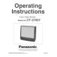 PANASONIC CT2785Y Owners Manual PANASONIC CT2785Y Owners Manual