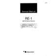 NAKAMICHI RE1 Service Manual NAKAMICHI RE1 Service Manual