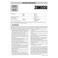 ZANUSSI ZWT270 Owners Manual ZANUSSI ZWT270 Owners Manual