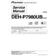 PIONEER DEH-P7980UB Service Manual PIONEER DEH-P7980UB Service Manual