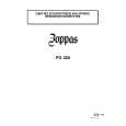 ZOPPAS PO320 Owners Manual ZOPPAS PO320 Owners Manual