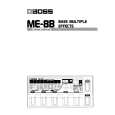 BOSS ME-8B Owners Manual BOSS ME-8B Owners Manual
