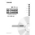 TOSHIBA SD-240ESB Owners Manual TOSHIBA SD-240ESB Owners Manual