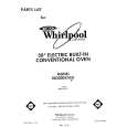 WHIRLPOOL RB2000XVN1 Parts Catalog WHIRLPOOL RB2000XVN1 Parts Catalog