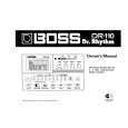 BOSS DR-110 Owners Manual BOSS DR-110 Owners Manual