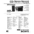 SONY CCD-TRV101 Owners Manual SONY CCD-TRV101 Owners Manual