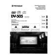 PIONEER DV505 Owners Manual PIONEER DV505 Owners Manual
