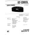 SONY ICFCD803L Service Manual SONY ICFCD803L Service Manual