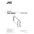 JVC SA-X65U Owners Manual JVC SA-X65U Owners Manual