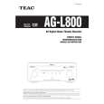 TEAC AG-L800 Owners Manual TEAC AG-L800 Owners Manual