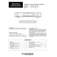 PIONEER SP91D Owners Manual PIONEER SP91D Owners Manual