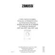 ZANUSSI ZWF826 Owners Manual ZANUSSI ZWF826 Owners Manual