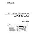 ROLAND DM-800 Owners Manual ROLAND DM-800 Owners Manual