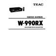 TEAC W-990RX Service Manual TEAC W-990RX Service Manual