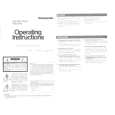 PANASONIC WVCP110 Owners Manual PANASONIC WVCP110 Owners Manual