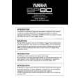 YAMAHA BP80 Owners Manual YAMAHA BP80 Owners Manual