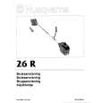 HUSQVARNA 26R Owners Manual HUSQVARNA 26R Owners Manual