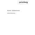 PRIVILEG 165.502 6/40604 Owners Manual PRIVILEG 165.502 6/40604 Owners Manual