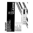 SHARP VC-A30SM Owners Manual SHARP VC-A30SM Owners Manual