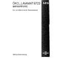 AEG LAV6723 Owners Manual AEG LAV6723 Owners Manual