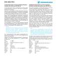 SENNHEISER FREQUENZBLATT EW 300 G2 IEM 830-866 MHZ Owners Manual SENNHEISER FREQUENZBLATT EW 300 G2 IEM 830-866 MHZ Owners Manual