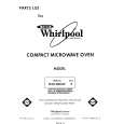 WHIRLPOOL MW1200XW0 Parts Catalog WHIRLPOOL MW1200XW0 Parts Catalog