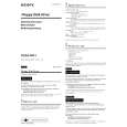 SONY PCGA-FDF1 VAIO Owners Manual SONY PCGA-FDF1 VAIO Owners Manual