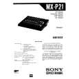 SONY MXP21 Service Manual SONY MXP21 Service Manual