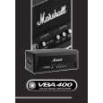 MARSHALL VBA400 Owners Manual MARSHALL VBA400 Owners Manual