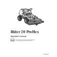 HUSQVARNA RIDER20PROFLEX Owners Manual HUSQVARNA RIDER20PROFLEX Owners Manual