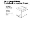 WHIRLPOOL KEDC105WAL0 Installation Manual WHIRLPOOL KEDC105WAL0 Installation Manual