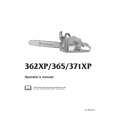 HUSQVARNA 371XP Owners Manual HUSQVARNA 371XP Owners Manual