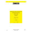 ZANUSSI ZWD1005 Owners Manual ZANUSSI ZWD1005 Owners Manual