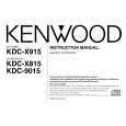 KENWOOD KDCX815 Owners Manual KENWOOD KDCX815 Owners Manual