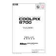 NIKON COOLPIX8700 Parts Catalog NIKON COOLPIX8700 Parts Catalog